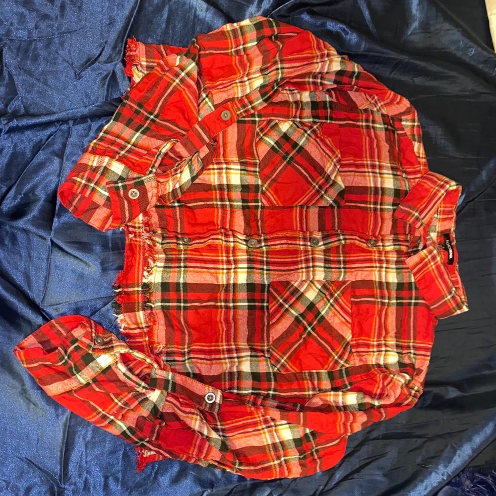 Plaid Crop Top